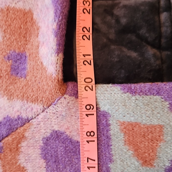 🫧LOGO by Lori Goldstein| EUC Abstract Colorful Button Front Cardigan| W Sz. S - Picture 6 of 7